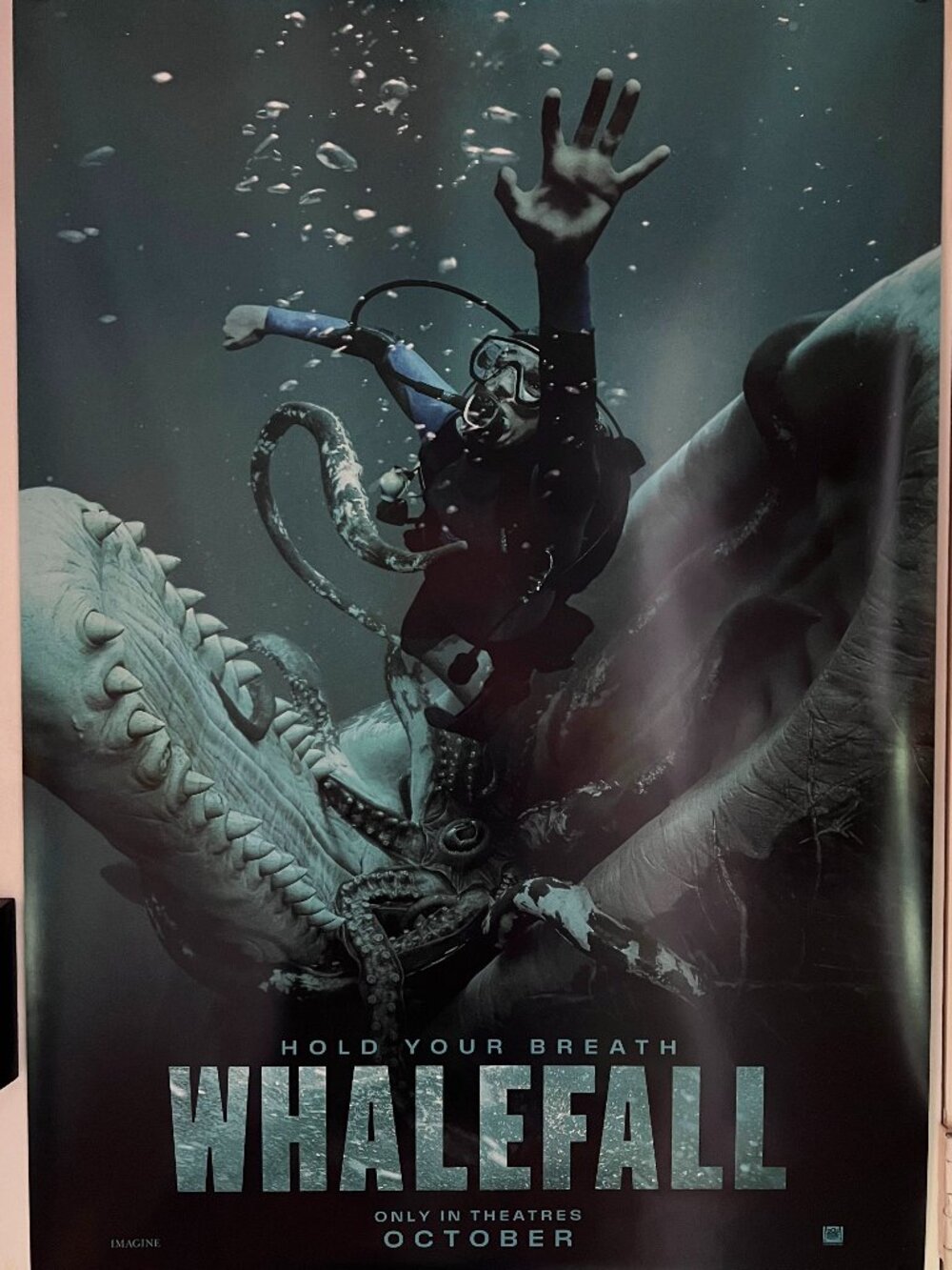 WHALEFALL (2026) - ORIGINAL DOUBLE SIDED MOVIE POSTER
